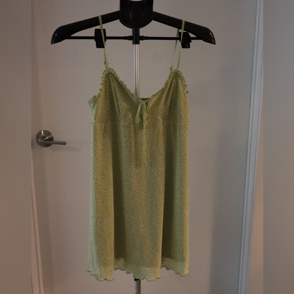 NWT Lime Green American Eagle Mini Dress